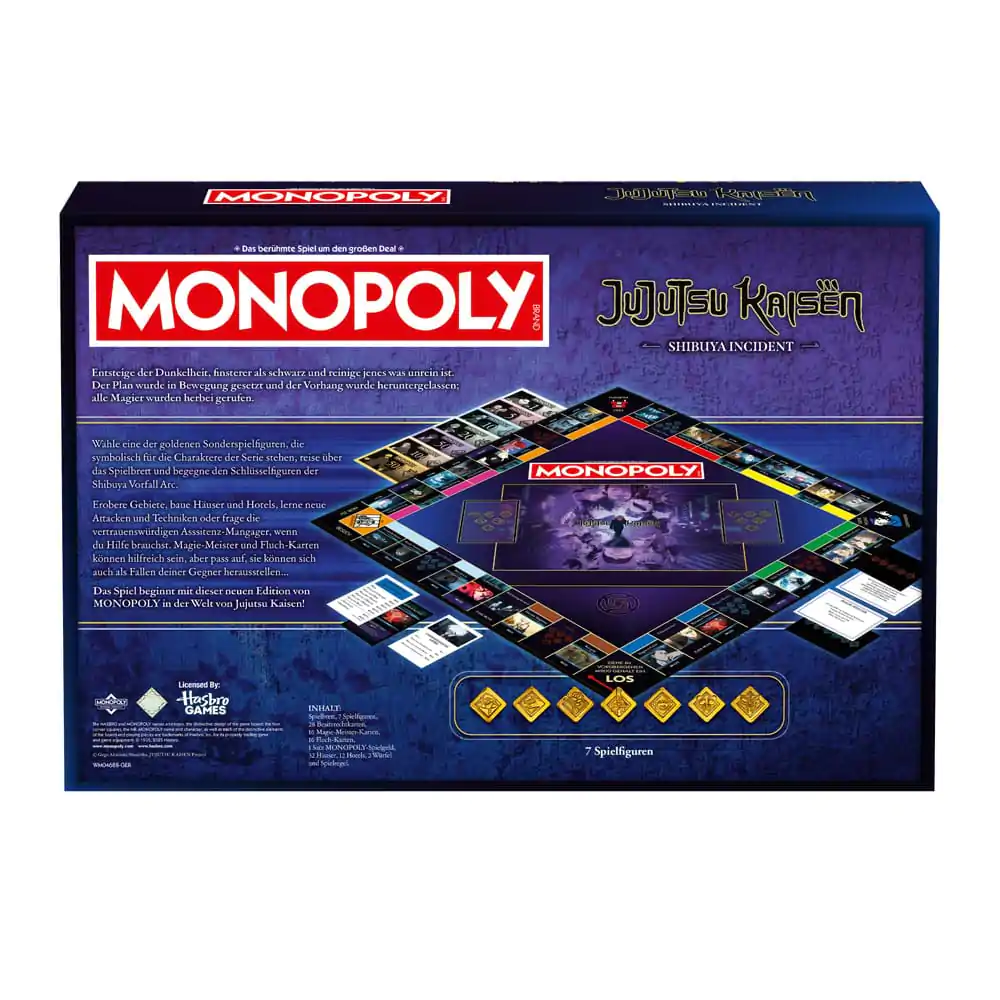 Monopoly Jujutsu Kaisen Season 2 német nyelvű társasjáték termékfotó