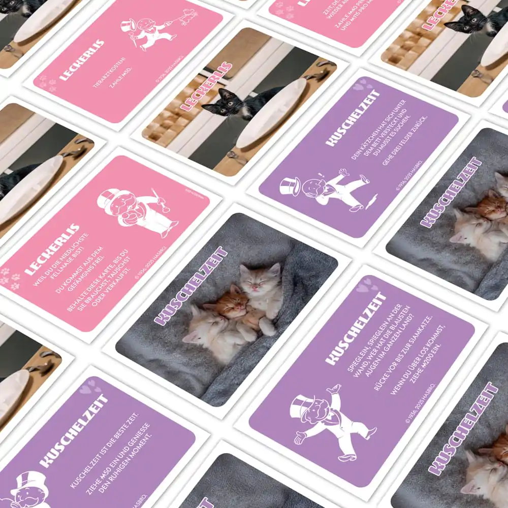 Monopoly Katzenbabys német nyelvű társasjáték termékfotó