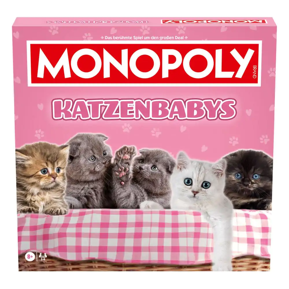 Monopoly Katzenbabys német nyelvű társasjáték termékfotó