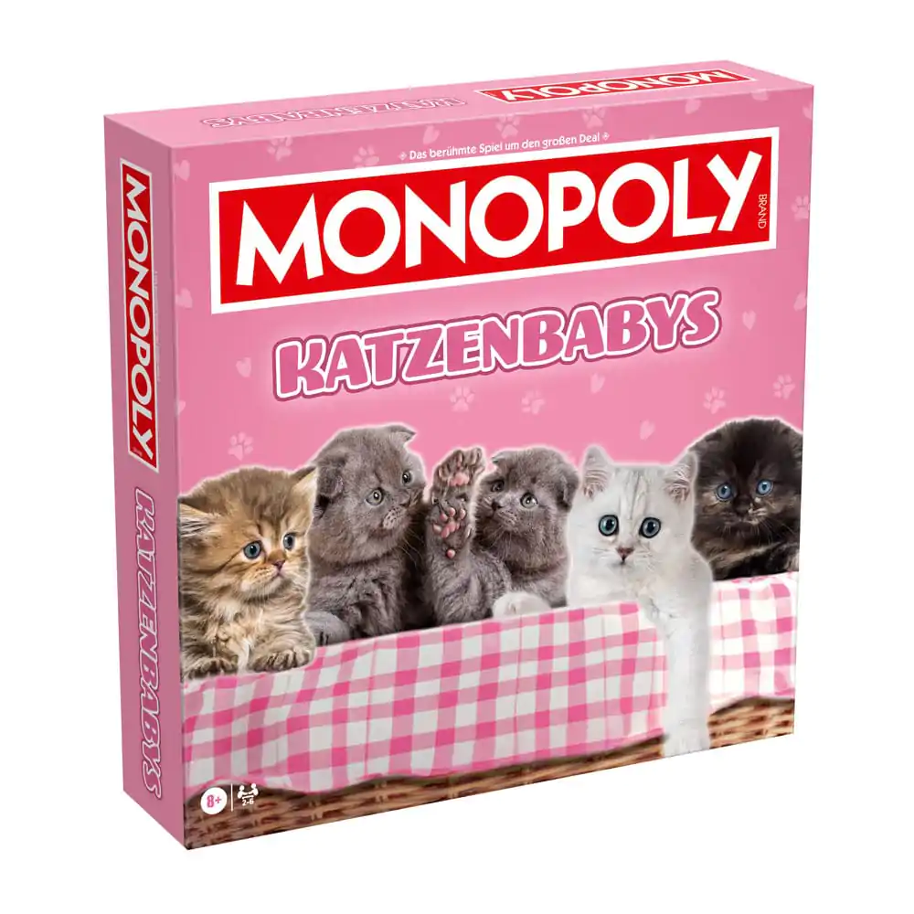 Monopoly Katzenbabys német nyelvű társasjáték termékfotó