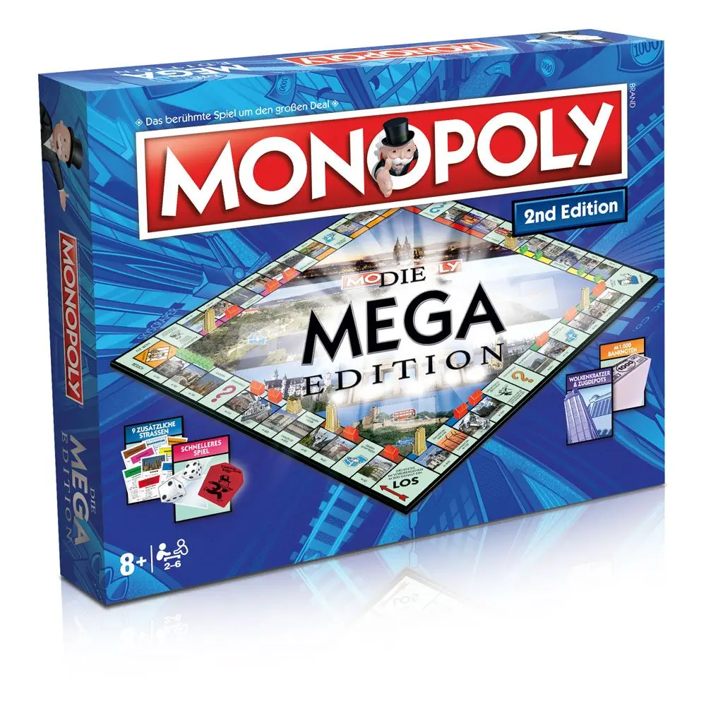 Monopoly Mega (2nd Edition) Német nyelvű társasjáték termékfotó