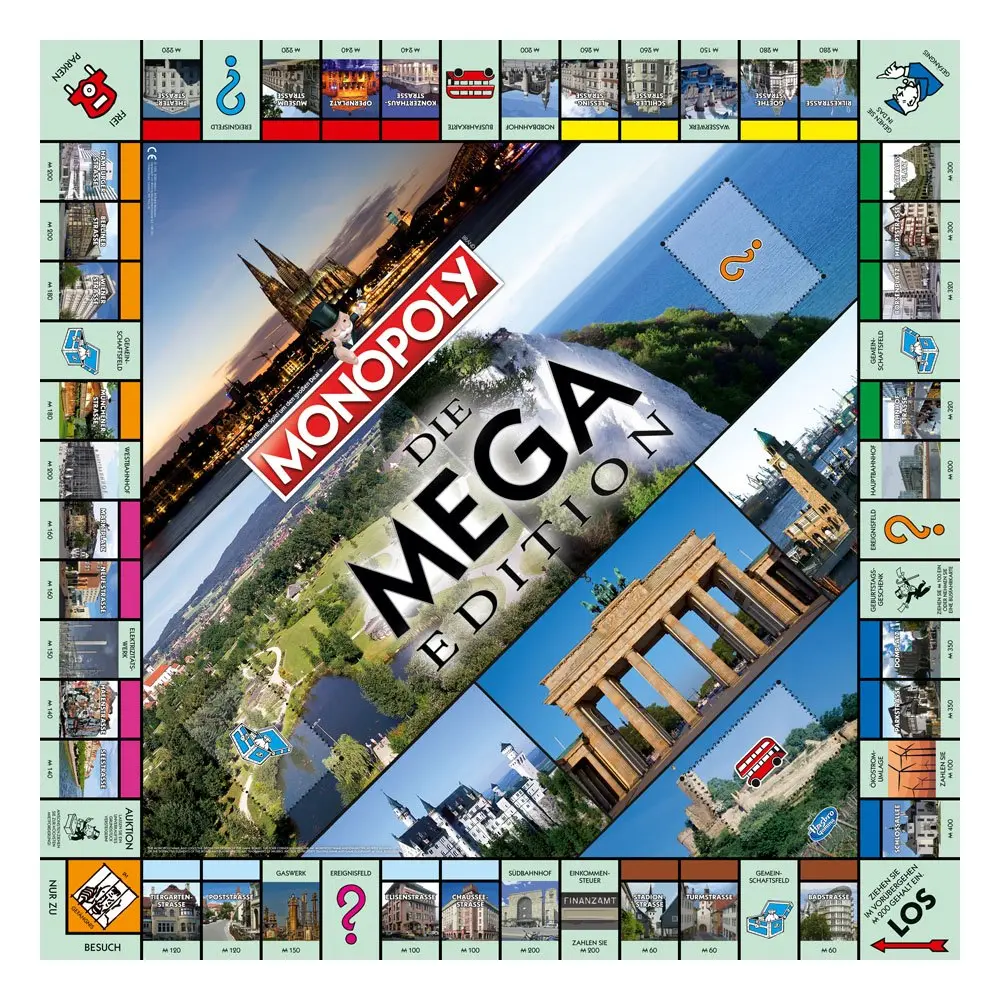 Monopoly Mega (2nd Edition) Német nyelvű társasjáték termékfotó