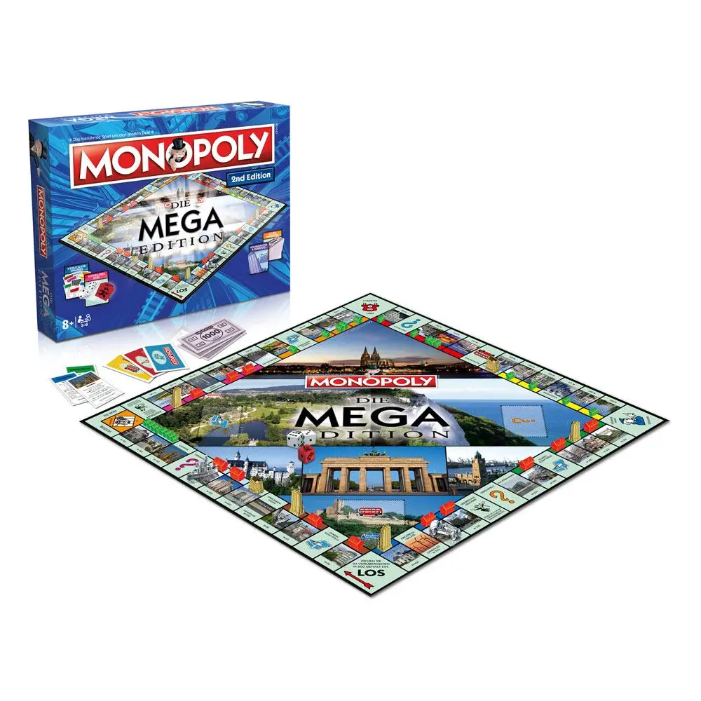 Monopoly Mega (2nd Edition) Német nyelvű társasjáték termékfotó