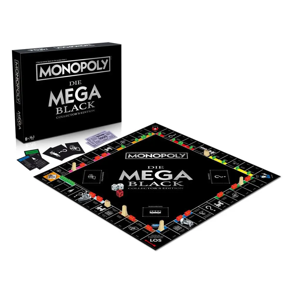 Monopoly Mega (Black Edition) Német nyelvű társasjáték termékfotó