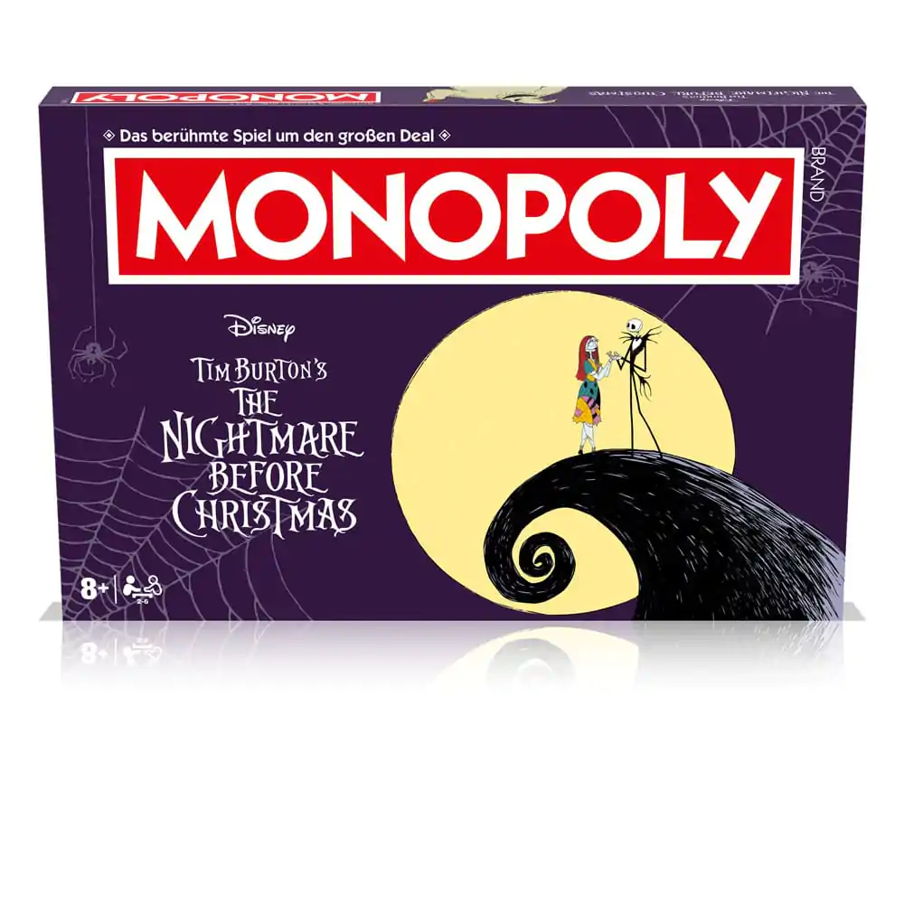 Monopoly Nightmare Before Christmas német nyelvű társasjáték termékfotó