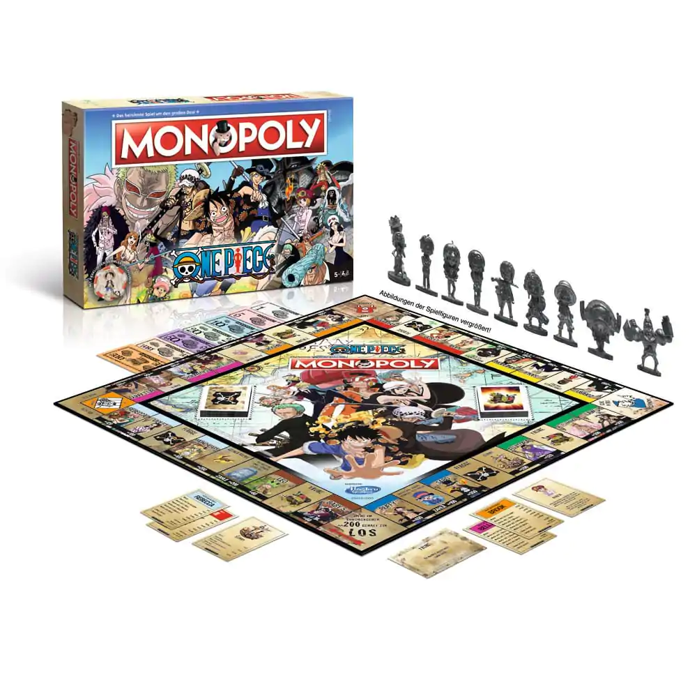 Monopoly One Piece (New Case) német nyelvű társasjáték termékfotó