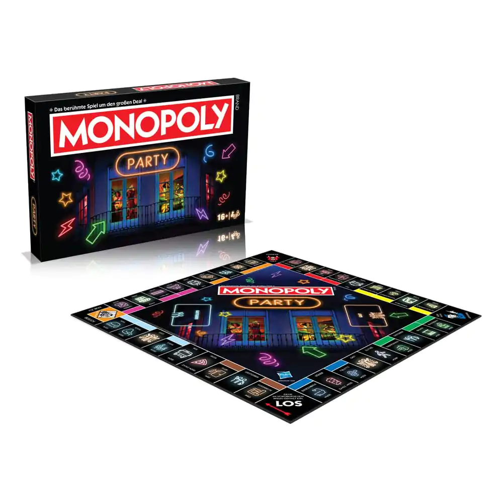 Monopoly  Party német nyelvű társasjáték termékfotó