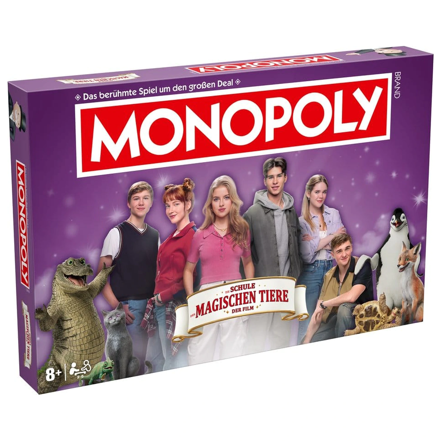 Monopoly School of Magical Animals német nyelvű társasjáték  termékfotó