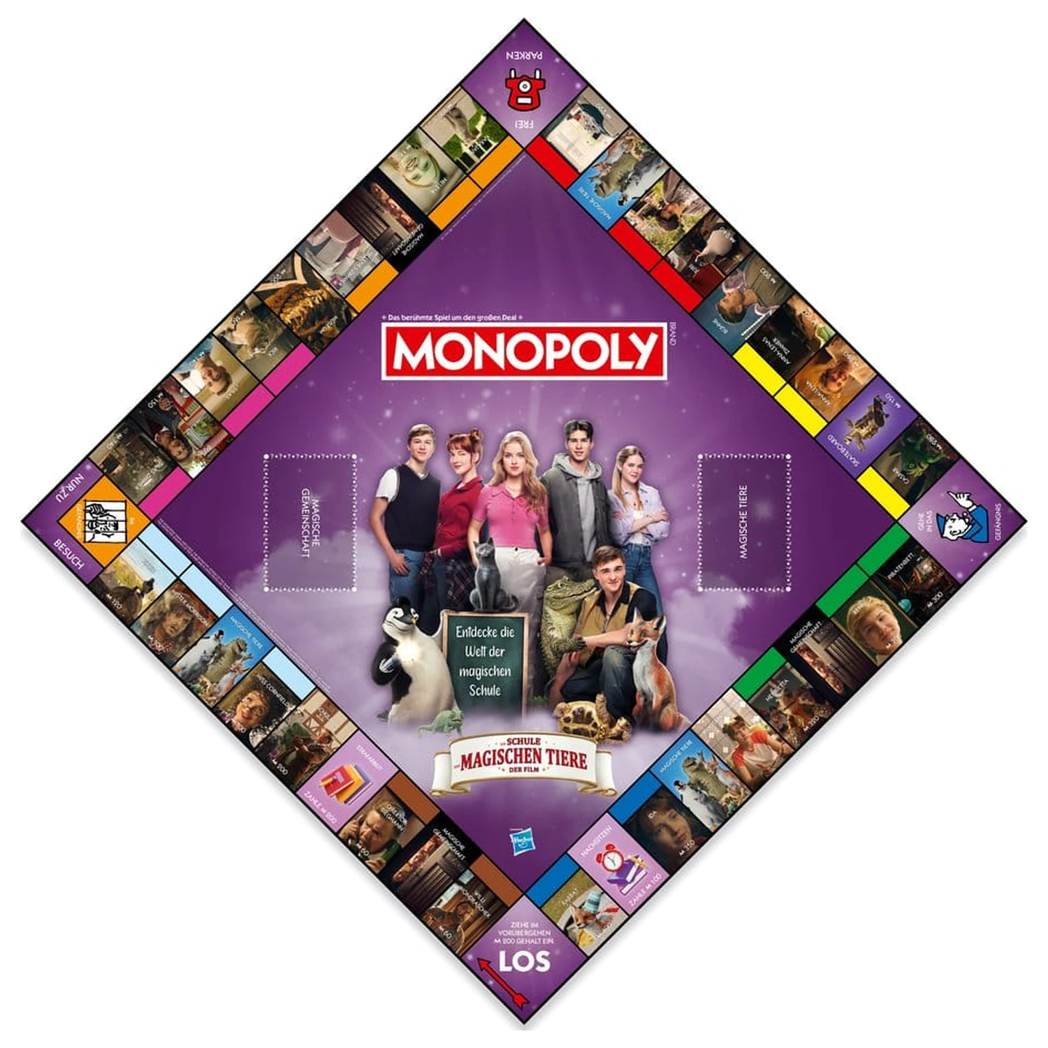 Monopoly School of Magical Animals német nyelvű társasjáték  termékfotó
