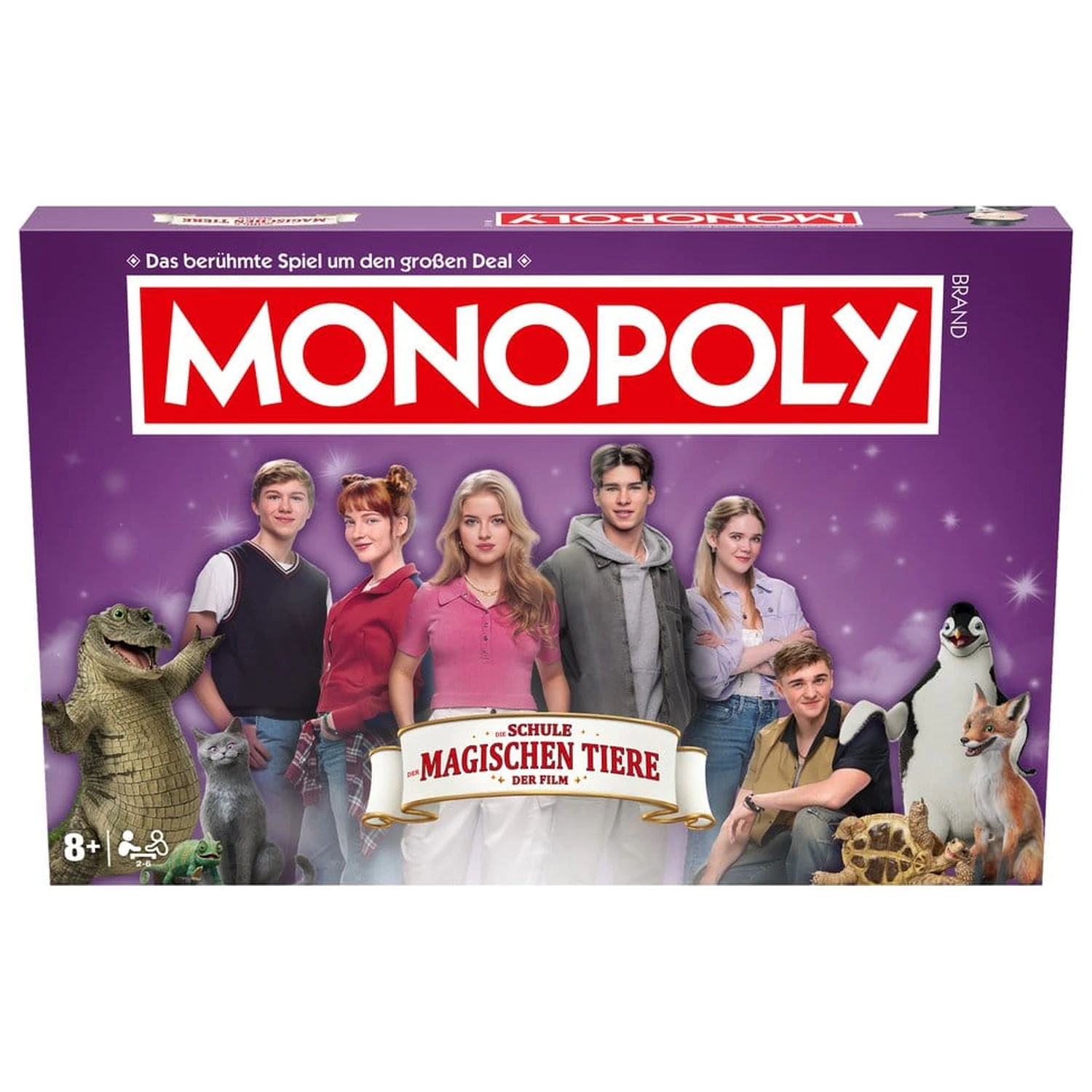 Monopoly School of Magical Animals német nyelvű társasjáték  termékfotó