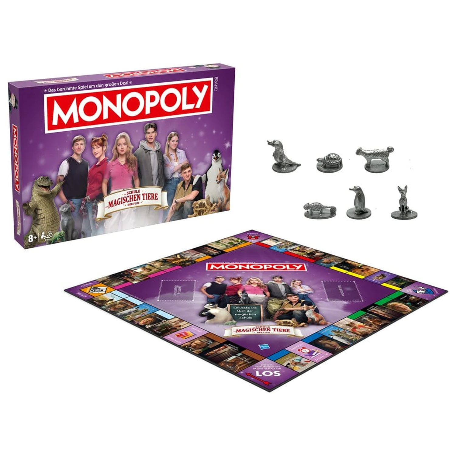 Monopoly School of Magical Animals német nyelvű társasjáték  termékfotó