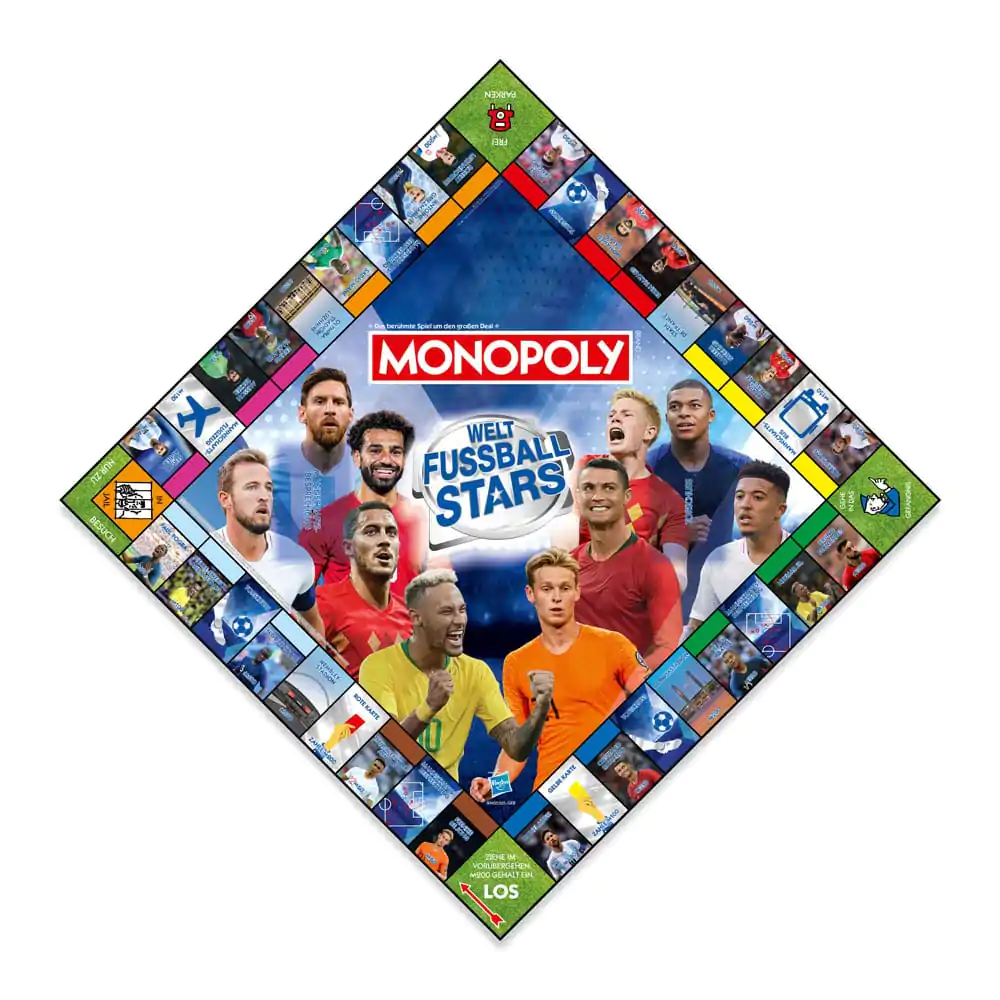Monopoly Weltfussballstars német nyelvű társasjáték termékfotó