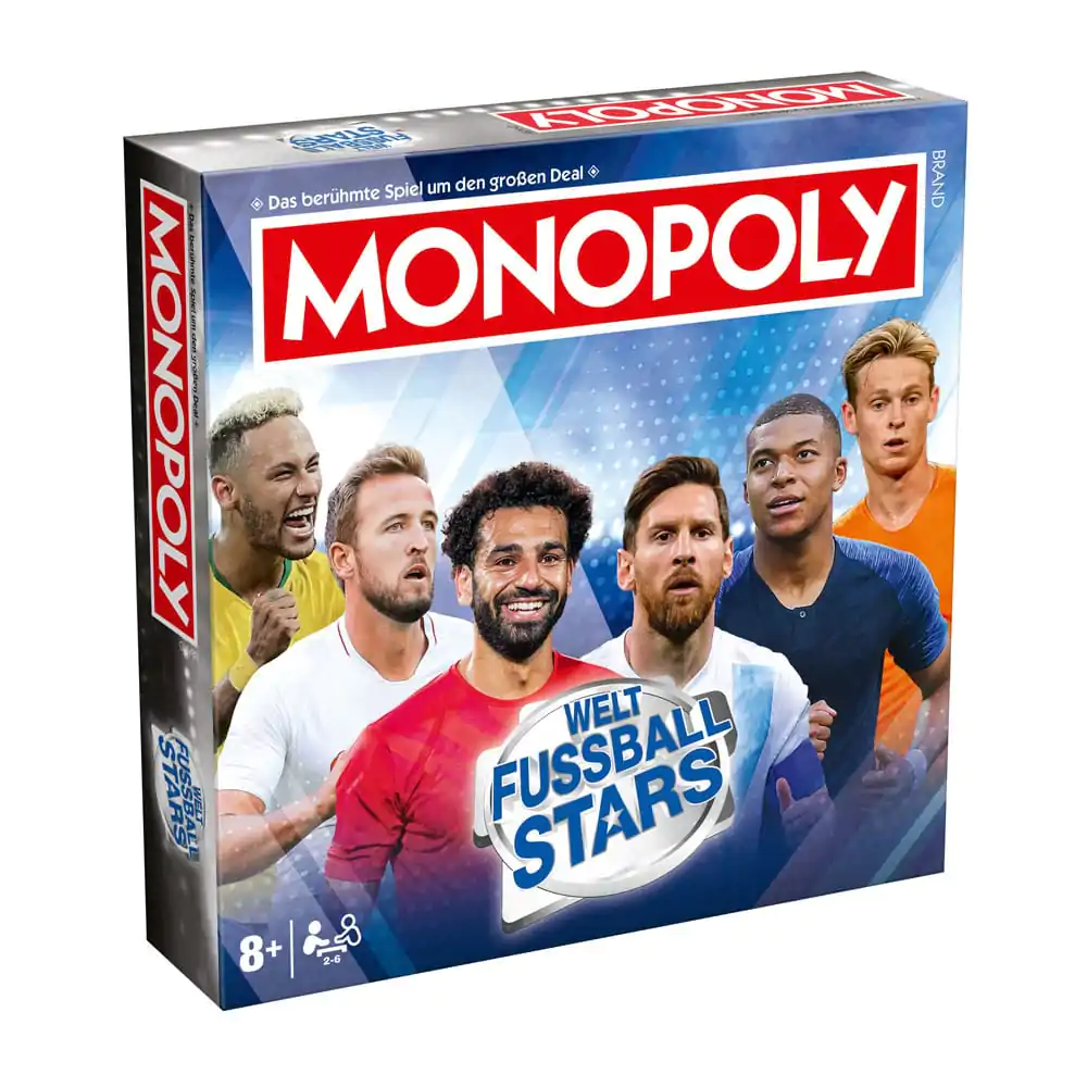 Monopoly Weltfussballstars német nyelvű társasjáték termékfotó