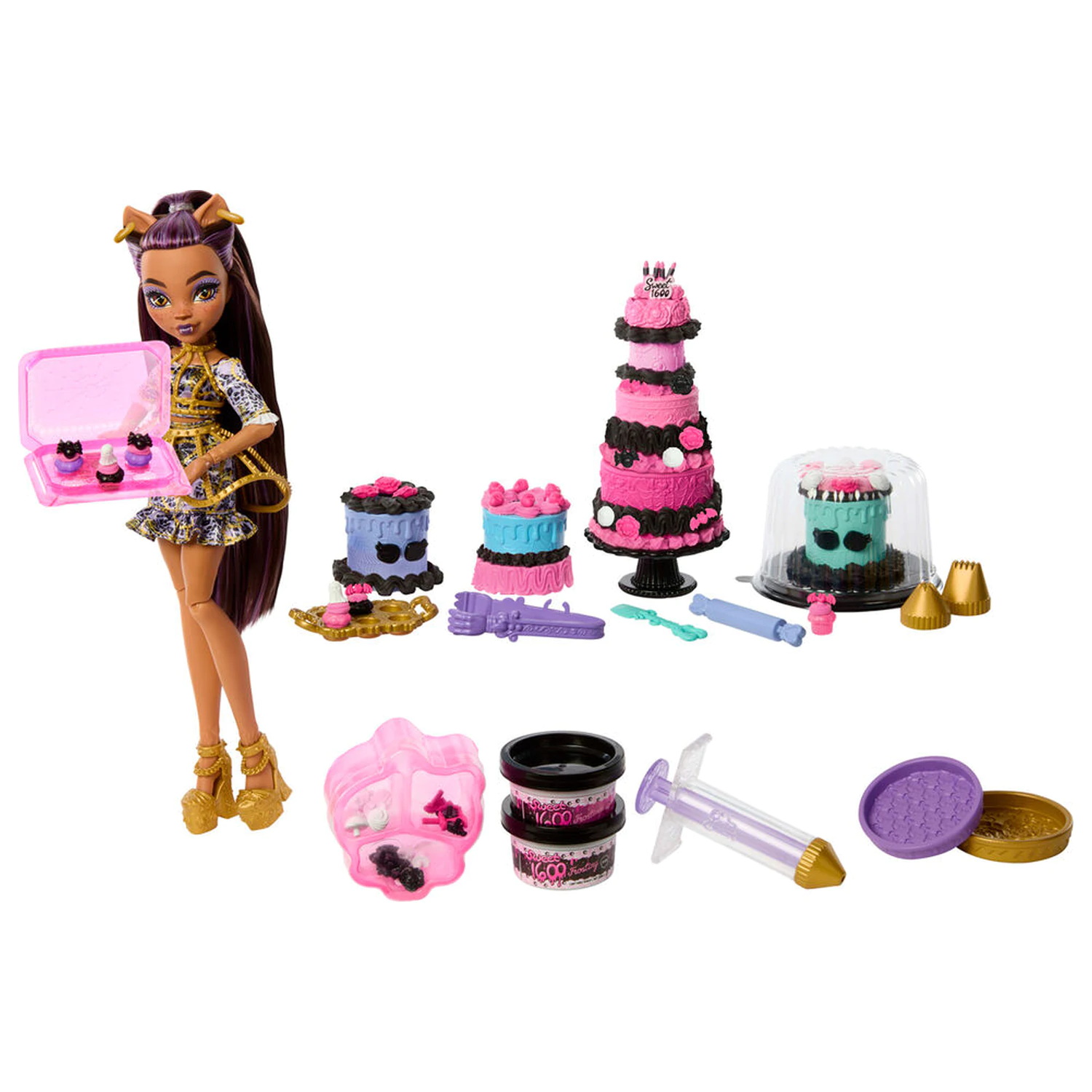 Monster High Birthday Clawdeen Wolf játék baba termékfotó