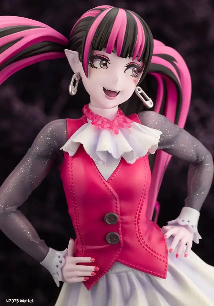 Monster High Bishoujo 1/7 Draculaura PVC szobor figura 26 cm termékfotó