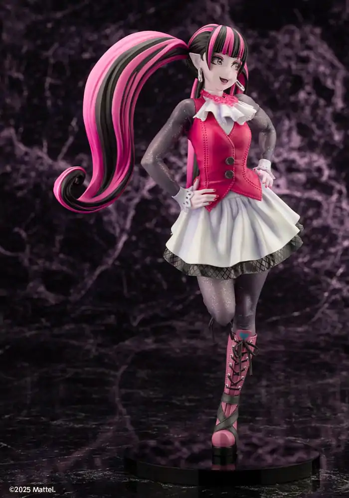 Monster High Bishoujo 1/7 Draculaura PVC szobor figura 26 cm termékfotó