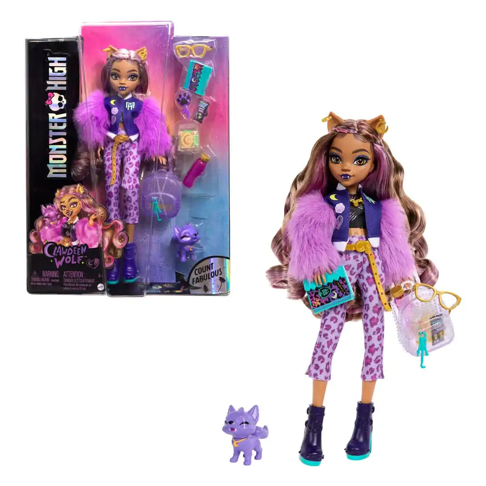 Monster High Puppe Clawdeen Wolf 25 cm termékfotó