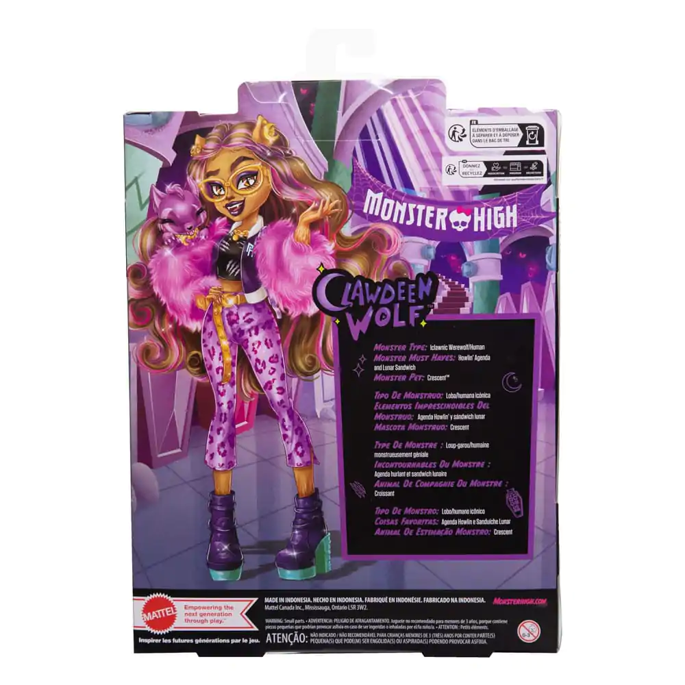 Monster High Puppe Clawdeen Wolf 25 cm termékfotó