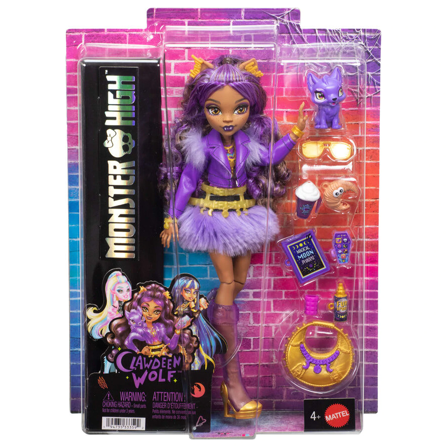 Monster High Clawdeen Wolf játék baba termékfotó