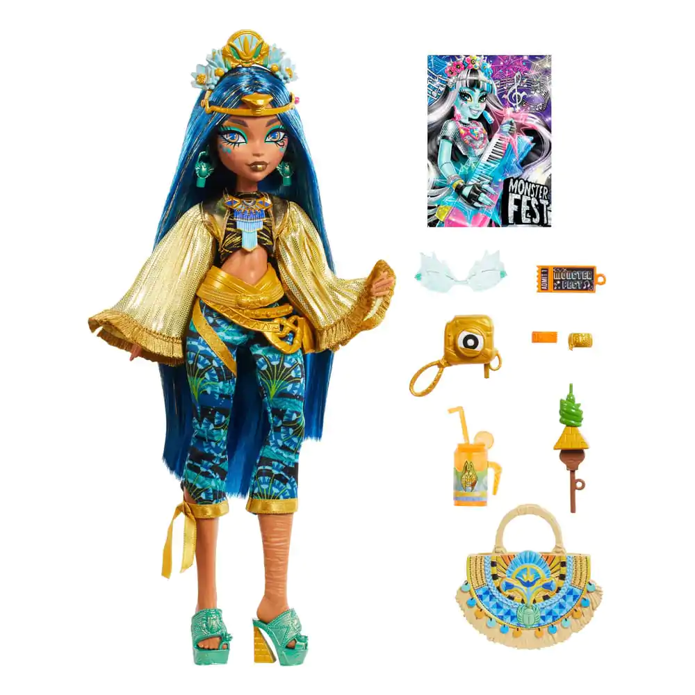 Monster High Puppe Cleo de Nile Monster Fest 25 cm termékfotó