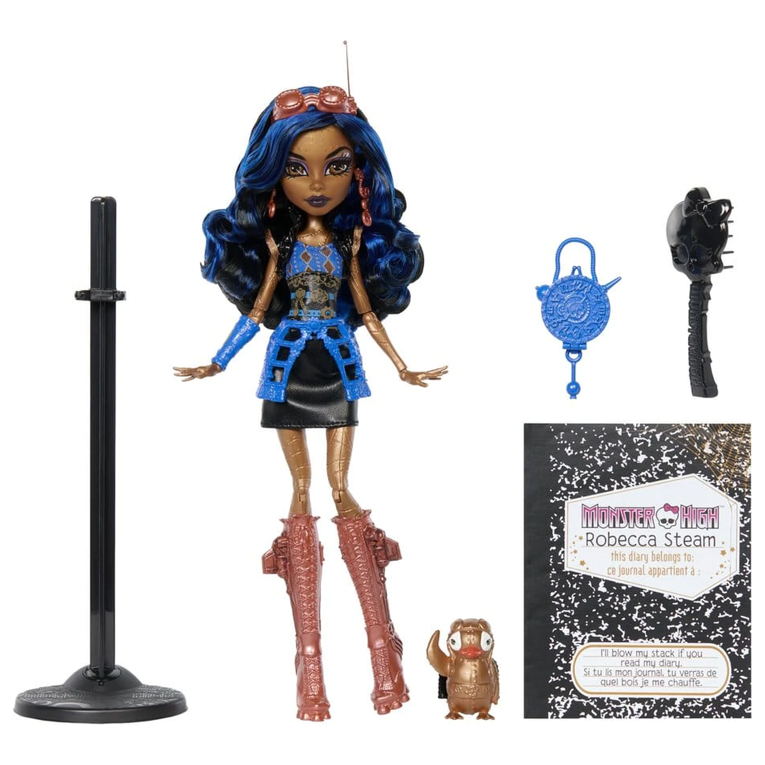 Monster High Collector Robecca Steam játék baba termékfotó