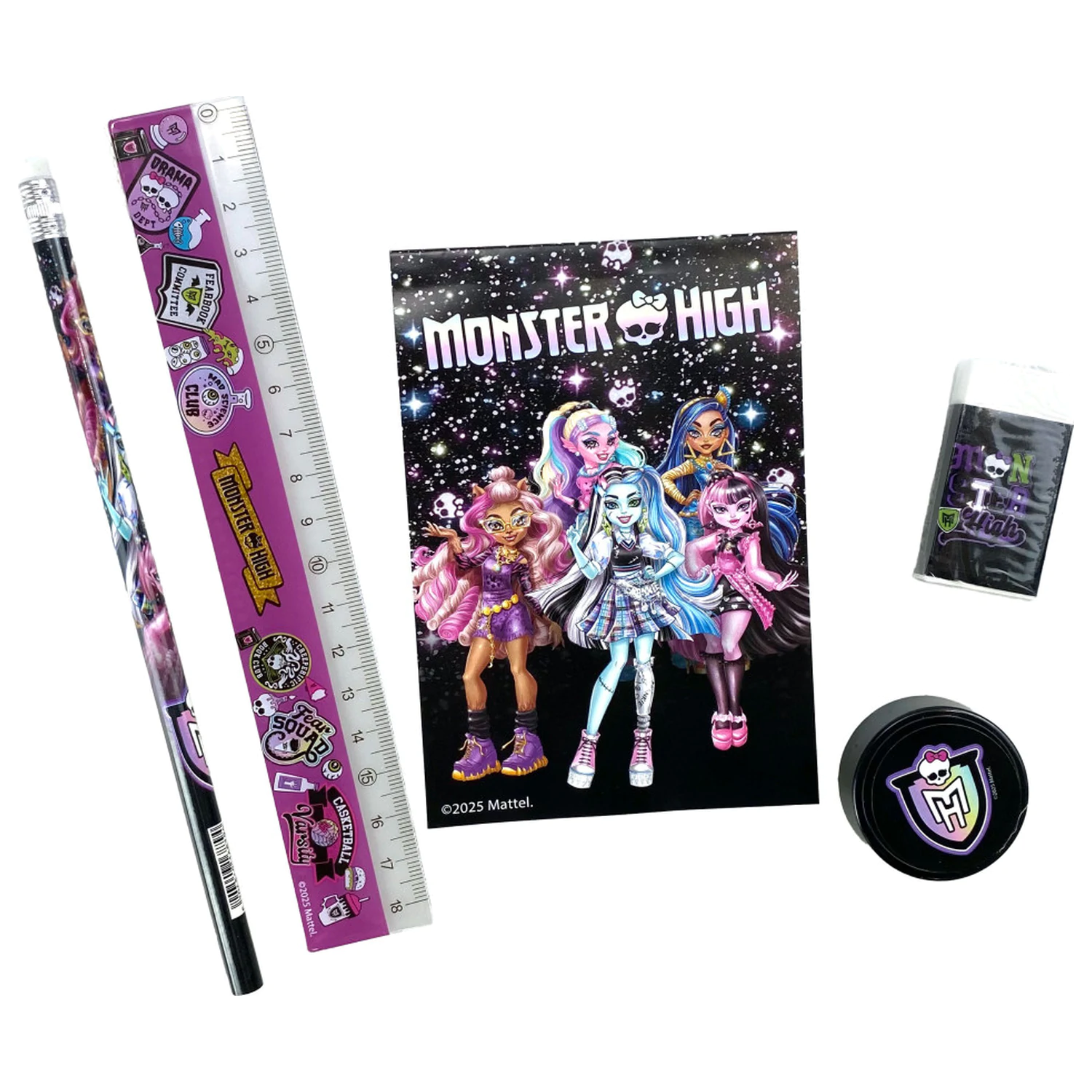 Monster High Crew írószer szett 5 db-os termékfotó