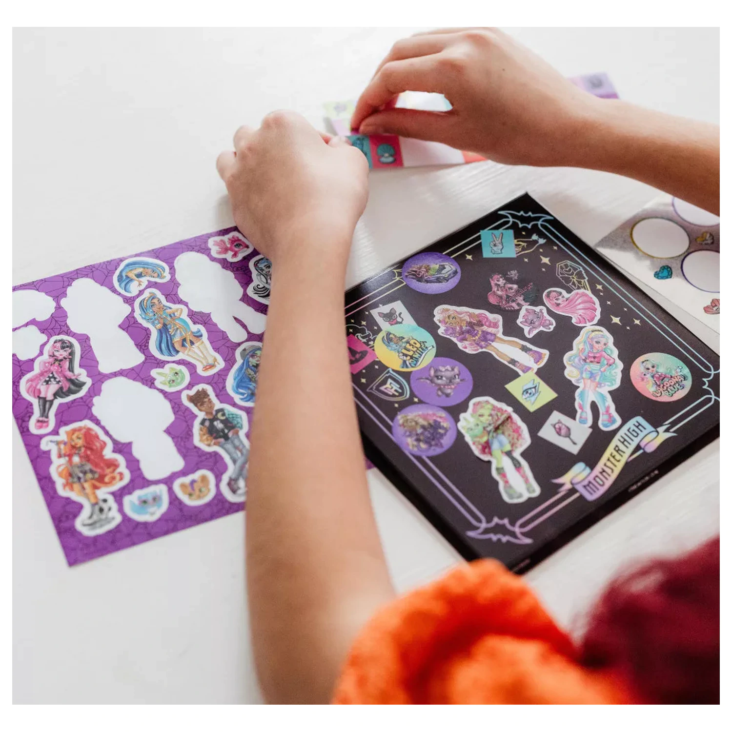 Monster High Dark matrica szett termékfotó