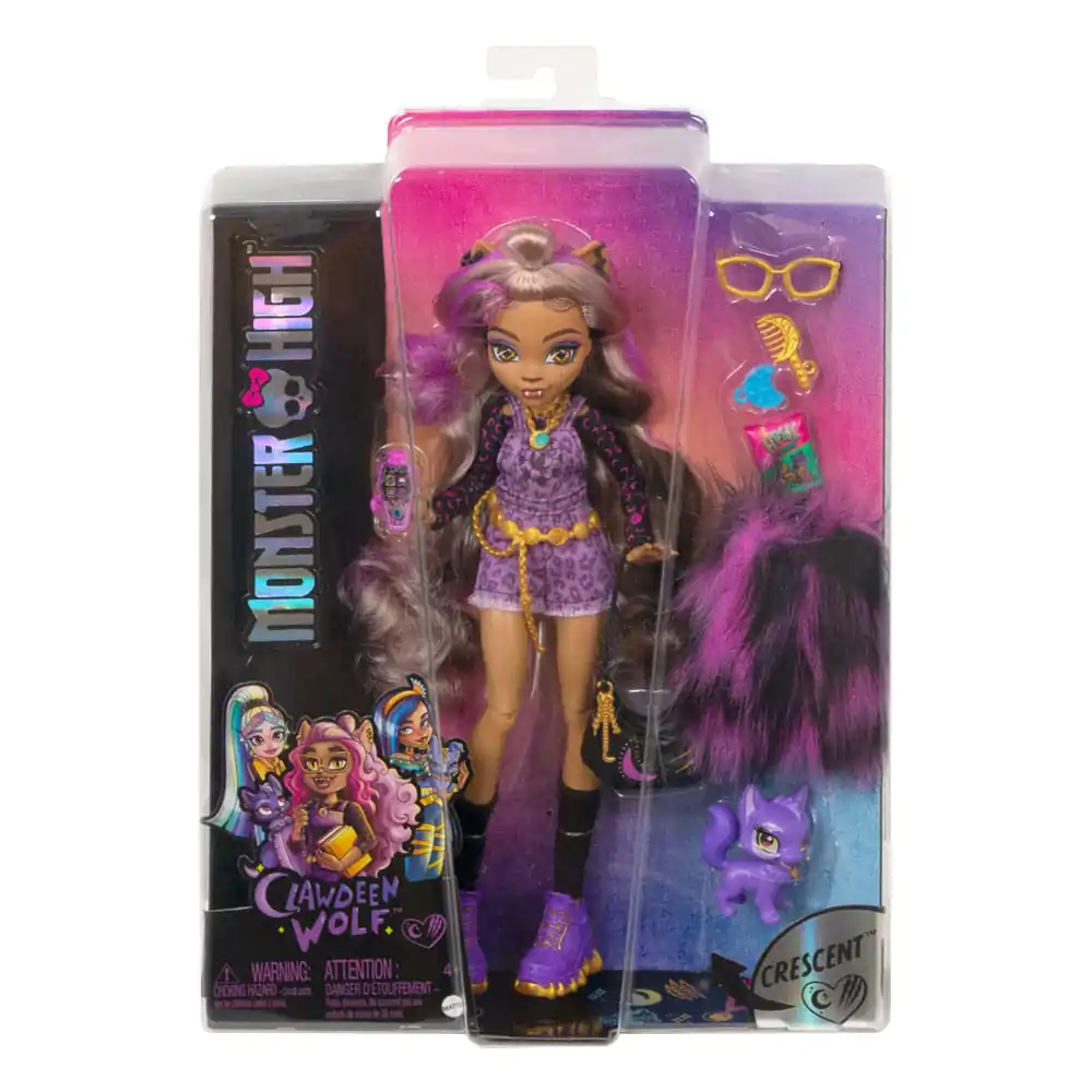 Monster High Doll Clawdeen Wolf figura 25 cm termékfotó