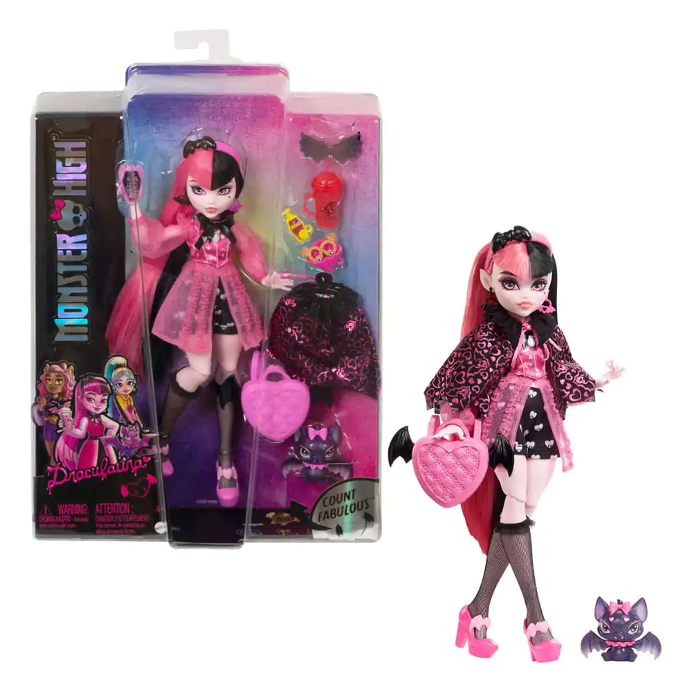 Monster High Doll Draculaura figura 25 cm termékfotó