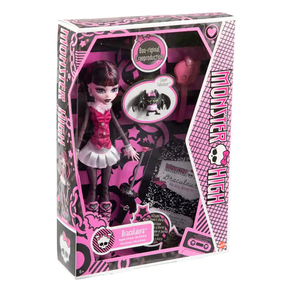 Monster High Draculaura játék baba 25 cm termékfotó