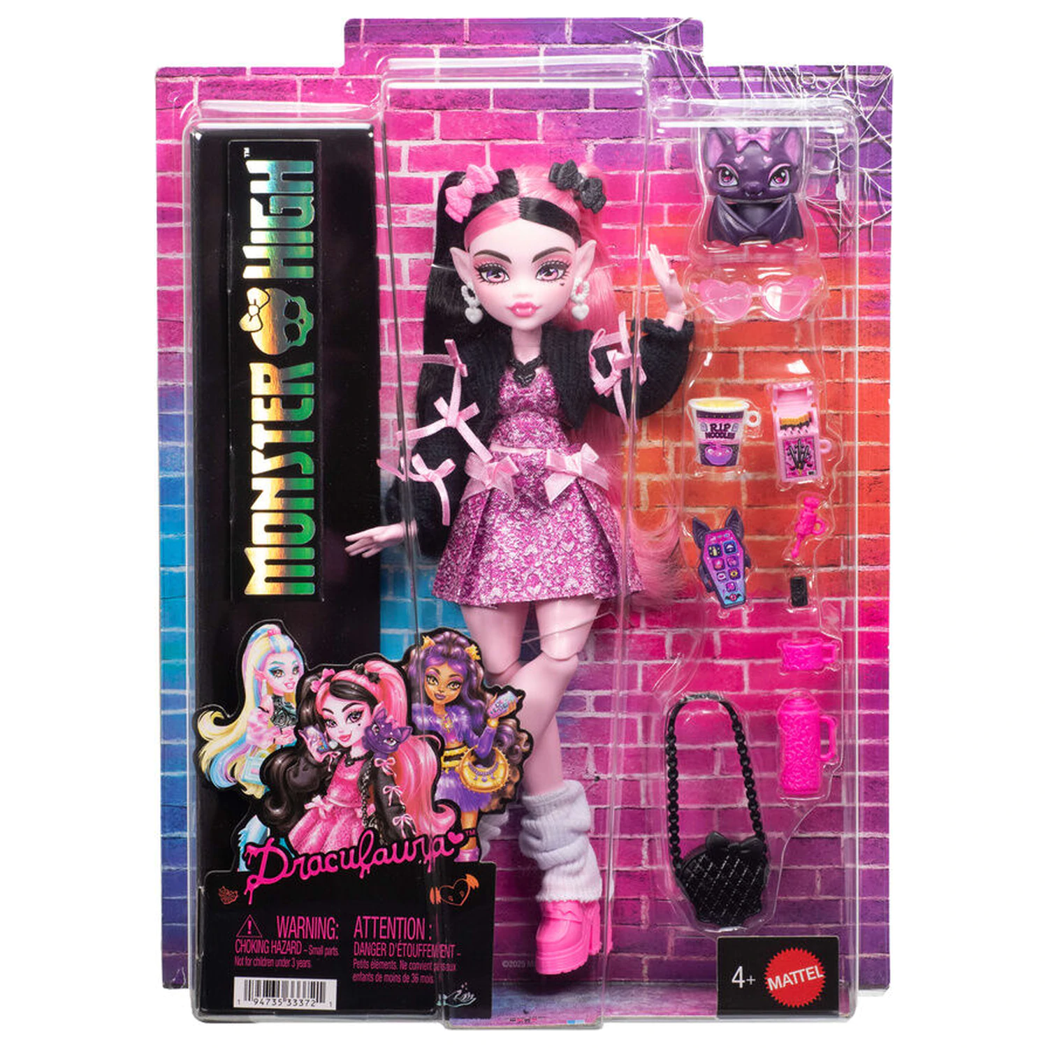 Monster High Draculaura játék baba termékfotó