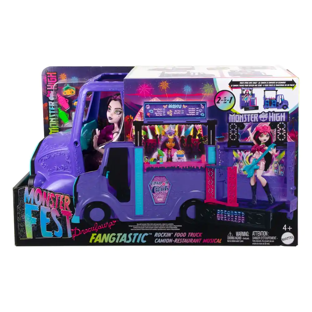 Monster High Spielset Rockiger Food-Truck termékfotó