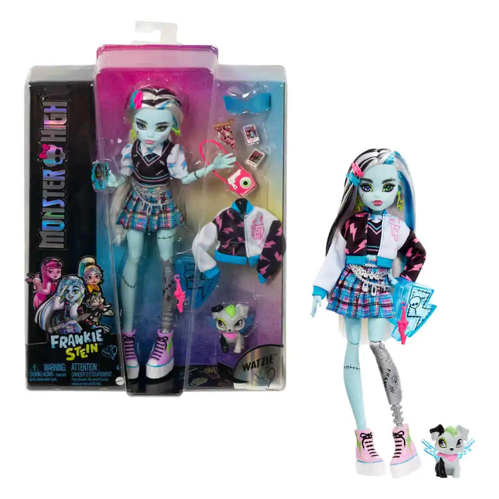 Monster High Frankie Stein játék baba 25 cm termékfotó