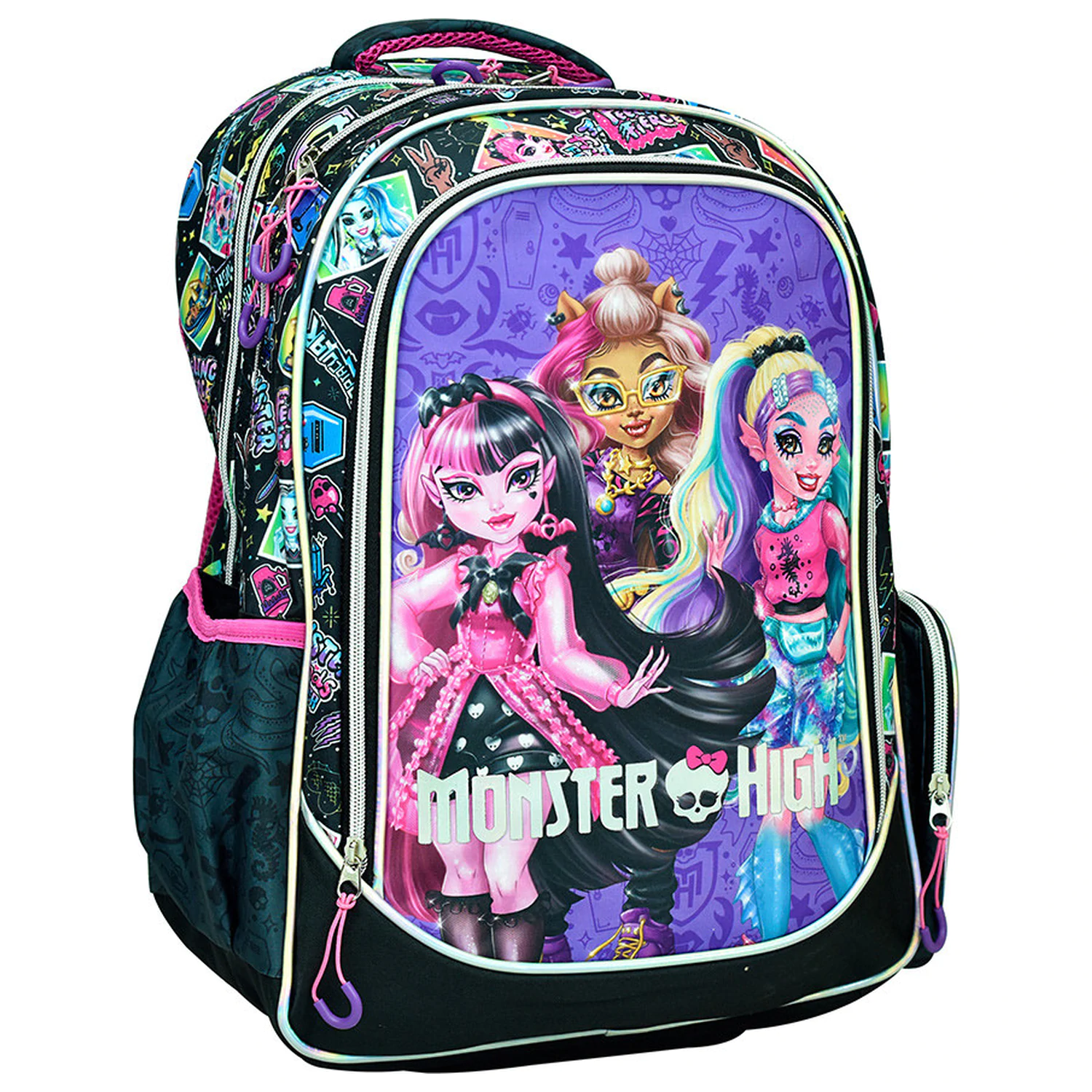 Monster High Ghoul Trio iskolatáska, táska 46 cm termékfotó