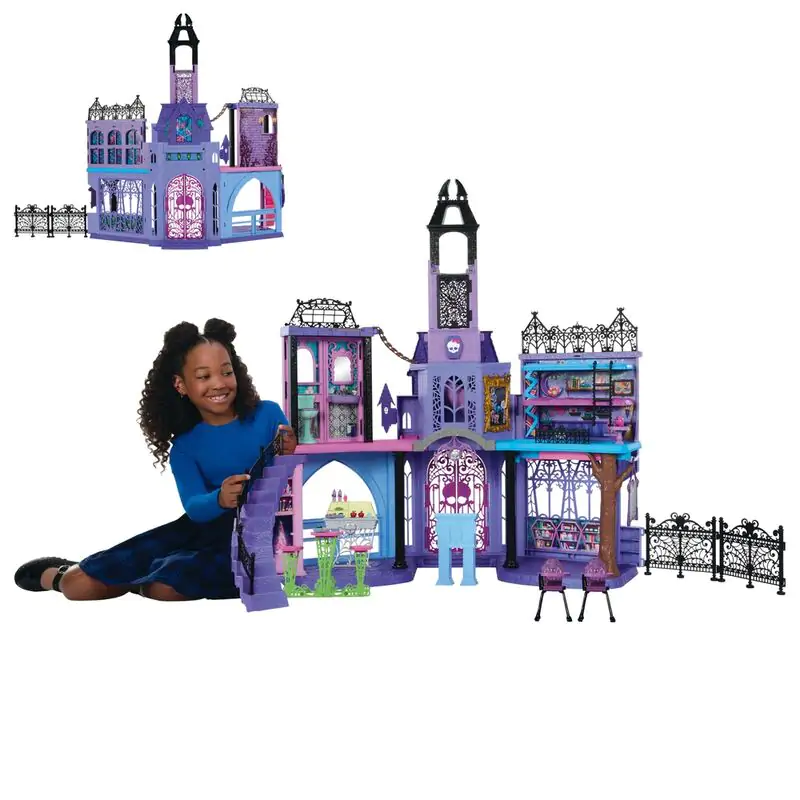 Monster High Haunted High School játék babaház termékfotó