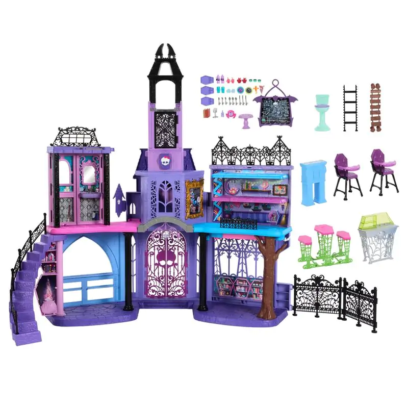 Monster High Haunted High School játék babaház termékfotó