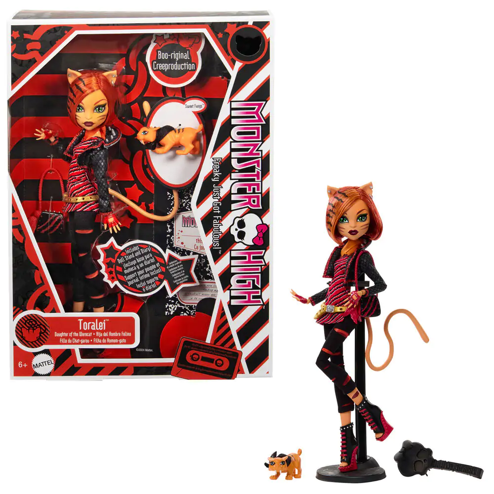 Monster High Horroriginal Toralei játék baba termékfotó