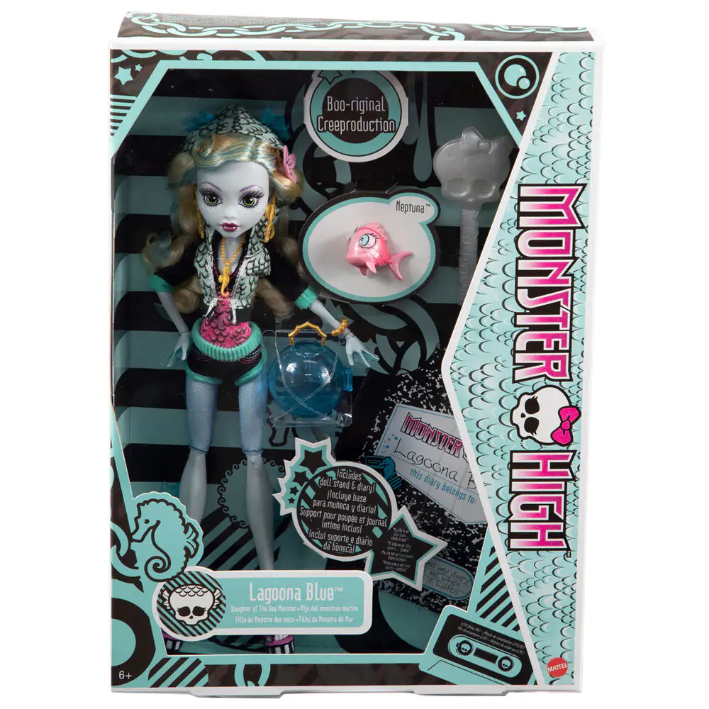 Monster High Lagoona Blue Boo-riginal Creeproduction játék baba termékfotó