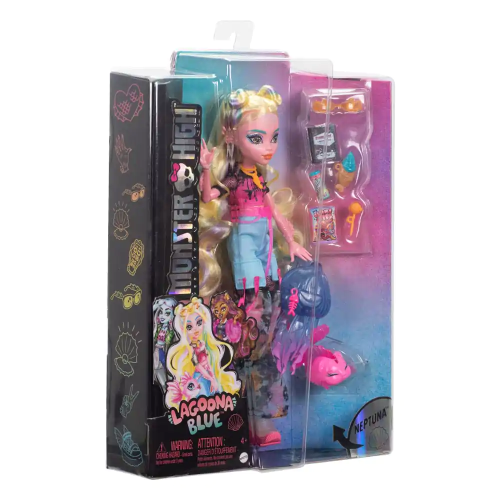 Monster High Doll Lagoona Blue 25 cm termékfotó