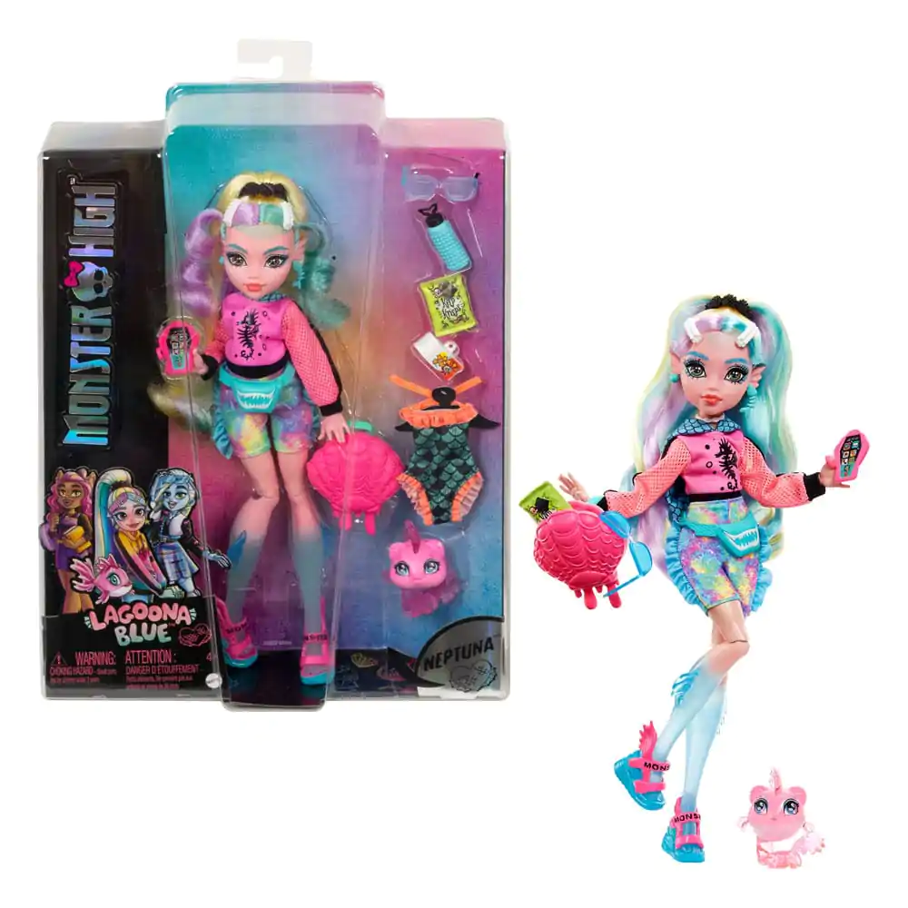 Monster High Lagoona Blue játék baba 25 cm termékfotó