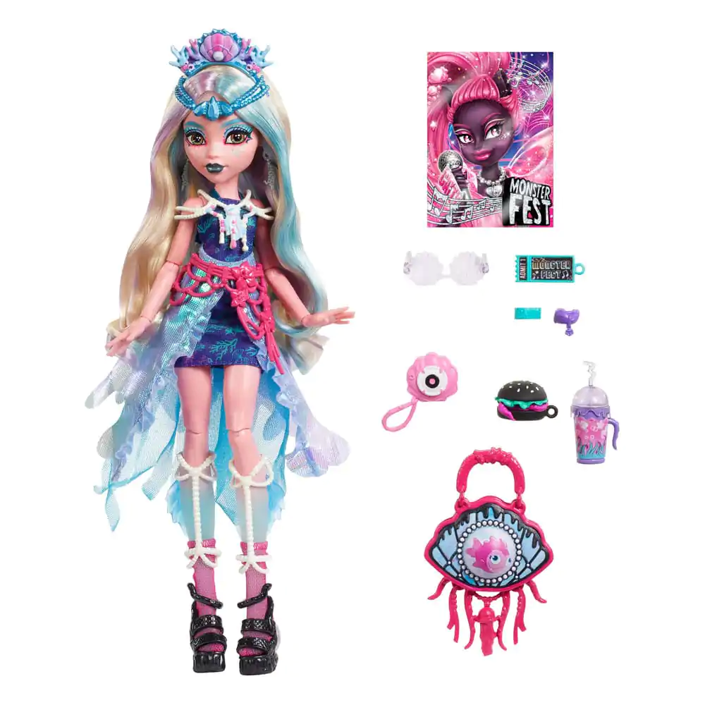 Monster High Puppe Lagoona Blue Monster Fest 25 cm termékfotó