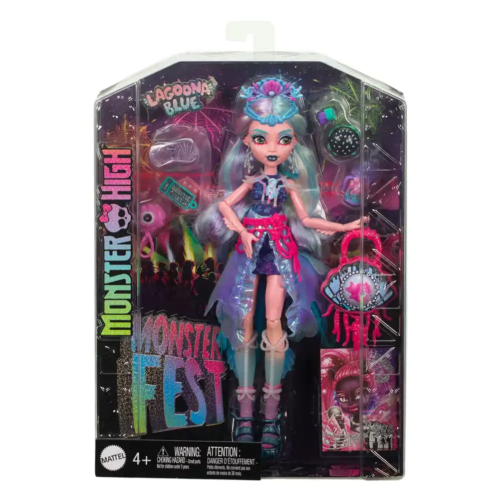 Monster High Puppe Lagoona Blue Monster Fest 25 cm termékfotó