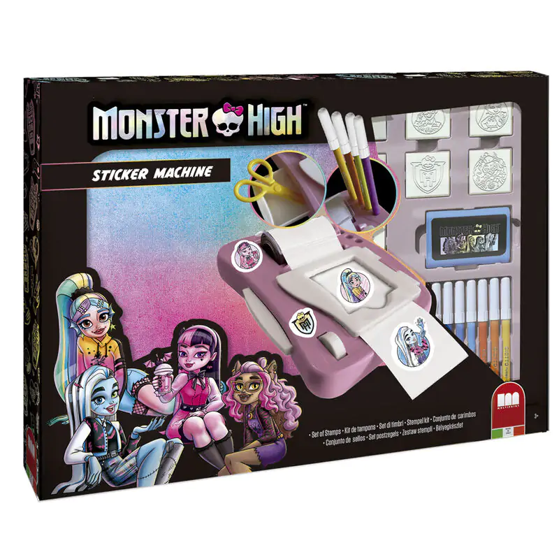 Monster High matrica készítő gép termékfotó