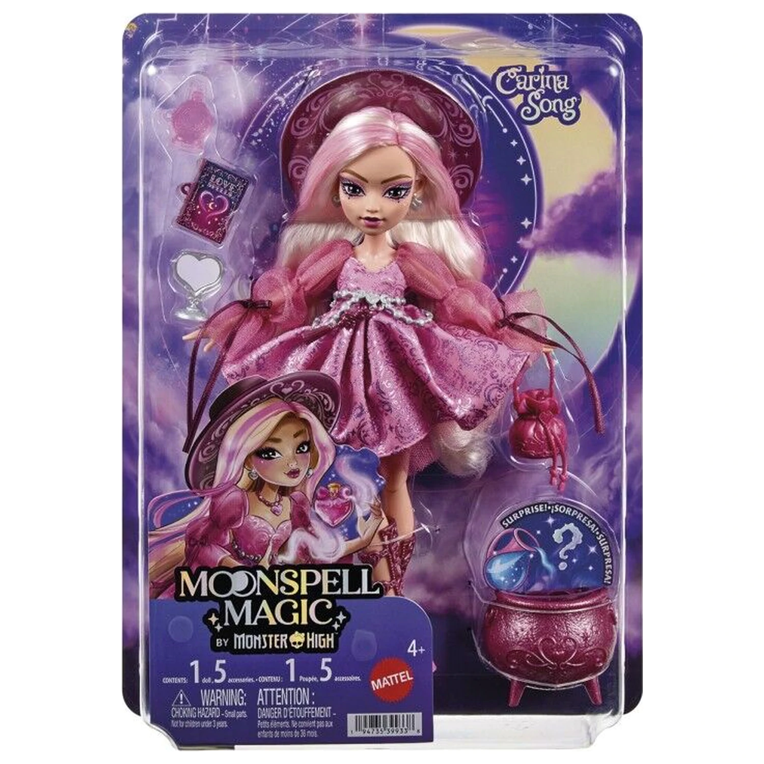 Monster High Moonspell High Carina Love játék baba termékfotó
