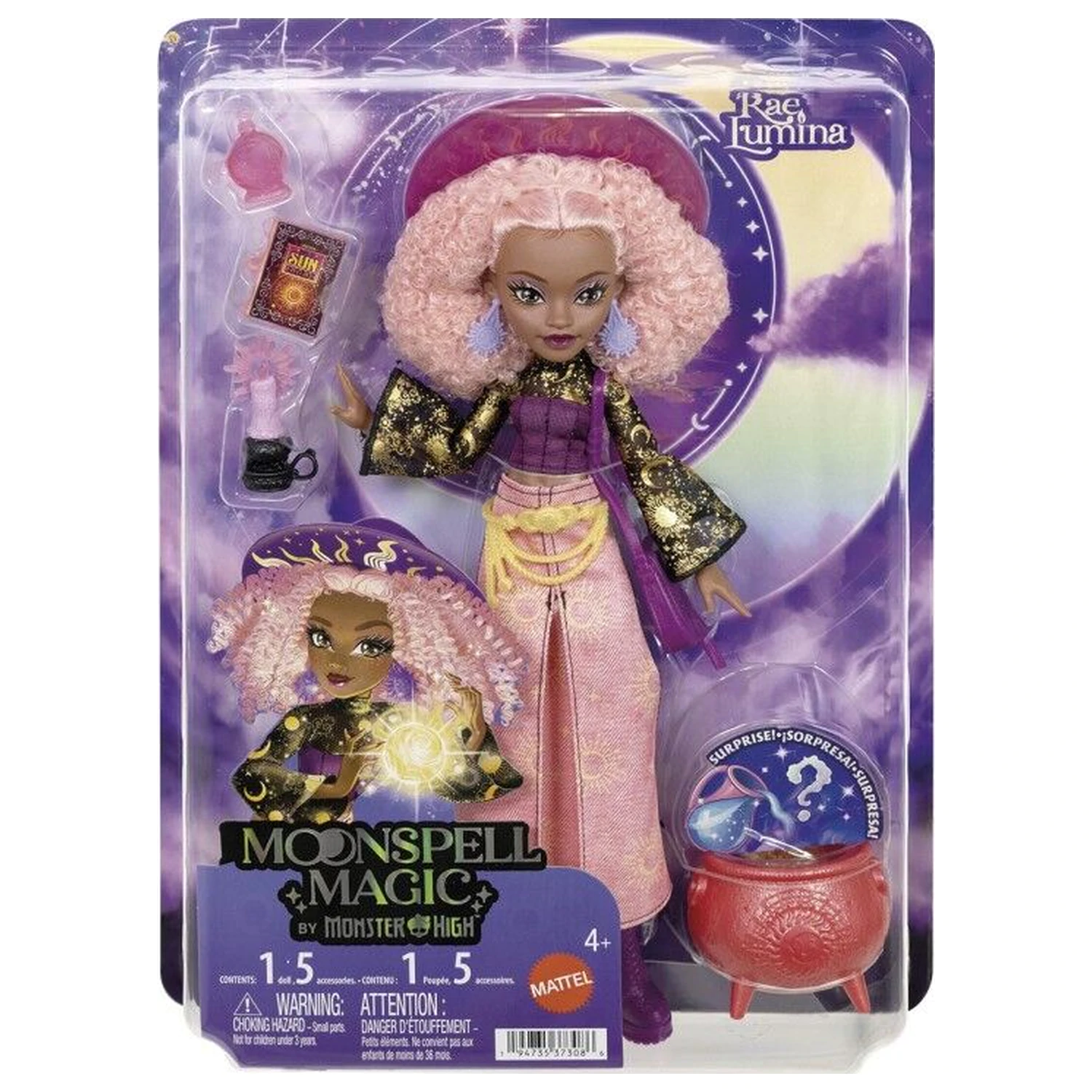 Monster High Moonspell High Rae Sun játék baba termékfotó