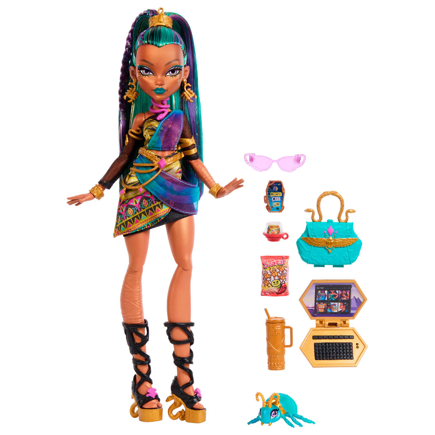 Monster High Nefera Deline játék baba termékfotó
