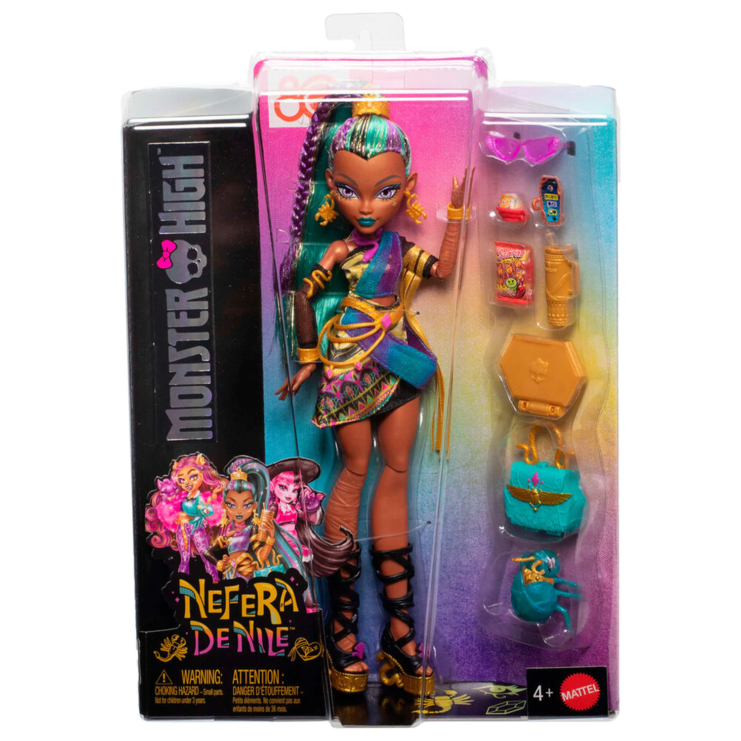 Monster High Nefera Deline játék baba termékfotó