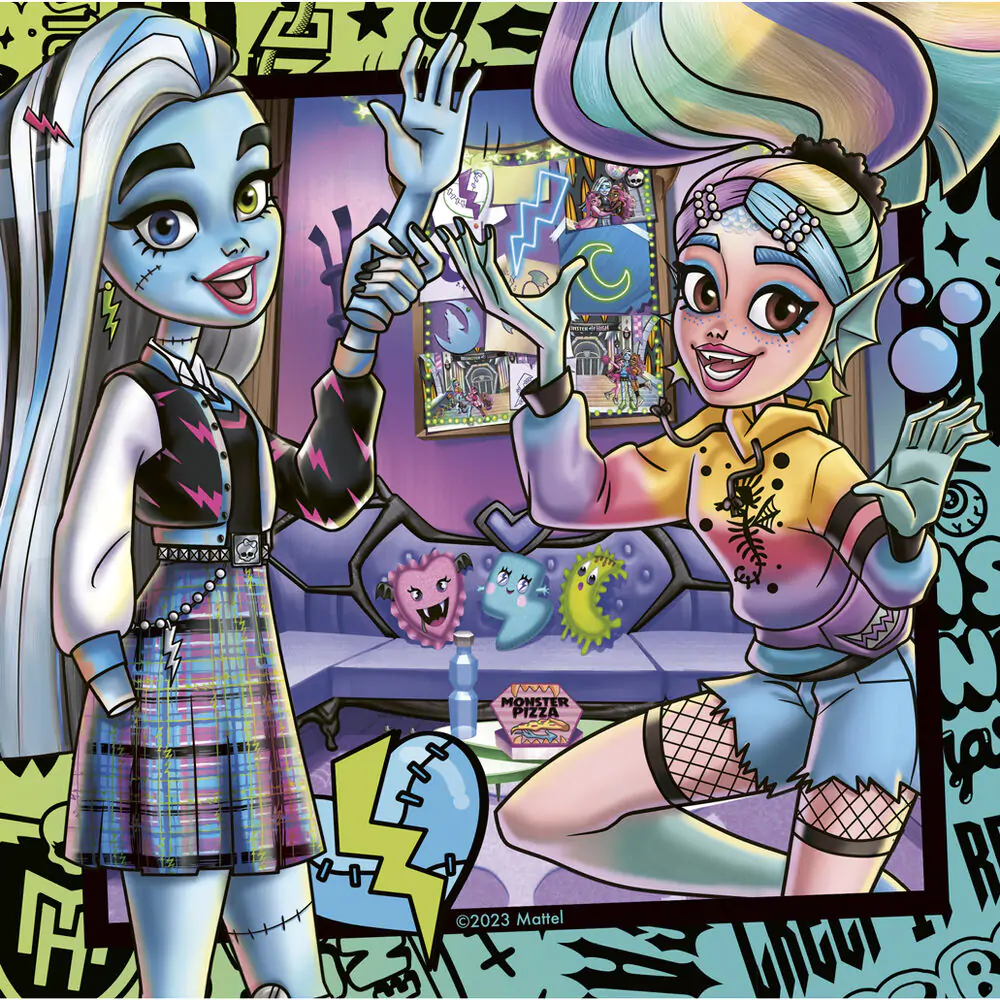 Monster High puzzle 3x49db-os termékfotó