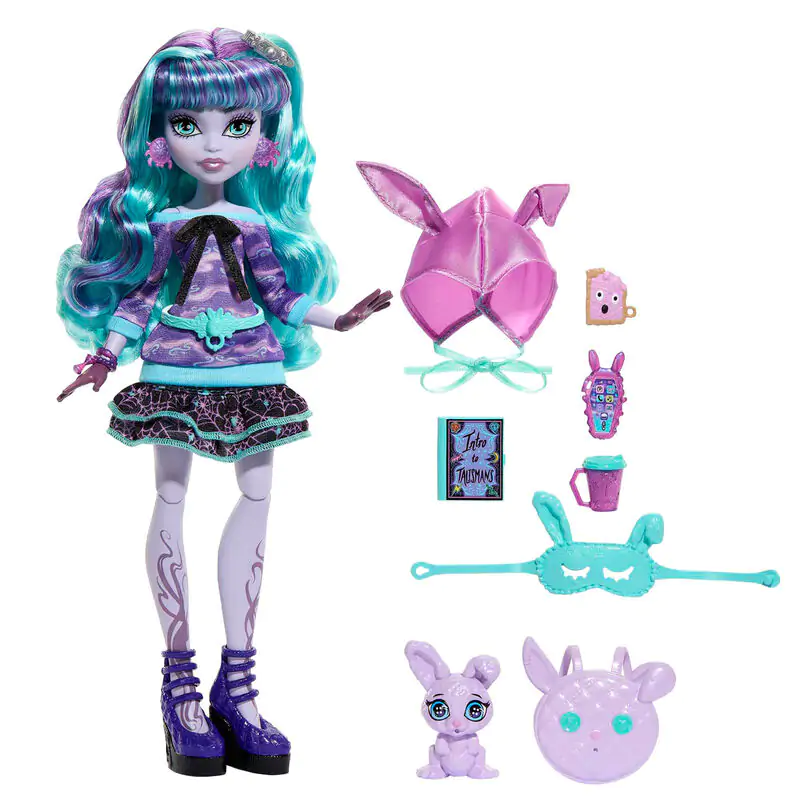 Monster High Pyjama party Twyla doll 25cm termékfotó