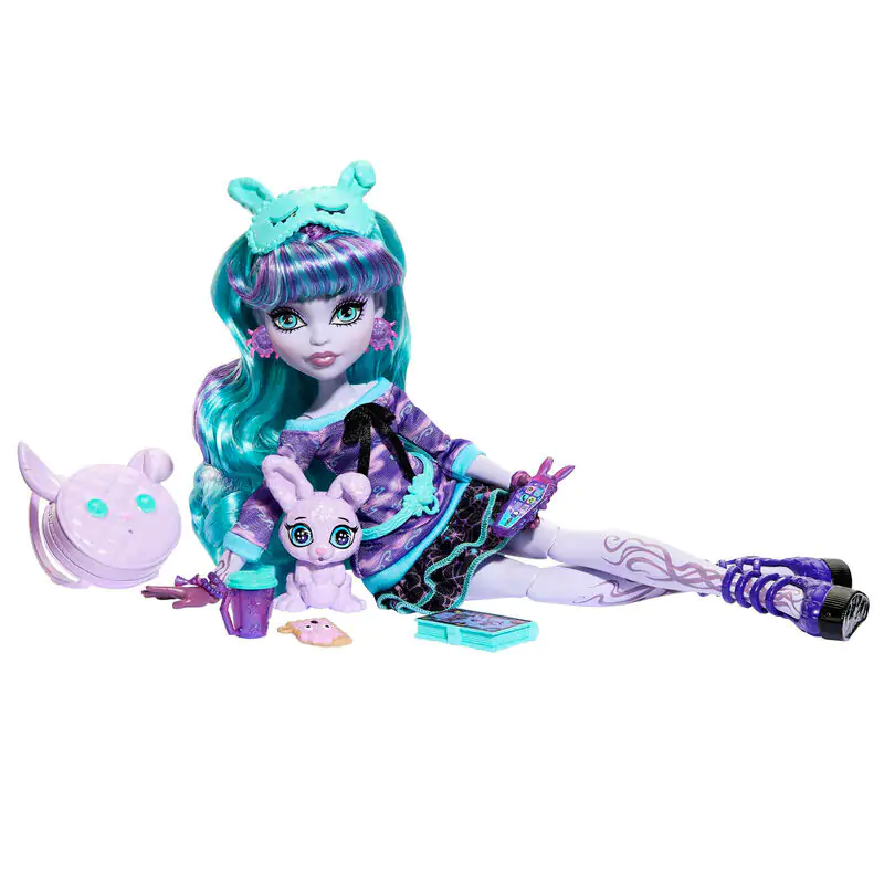 Monster High Pyjama party Twyla doll 25cm termékfotó